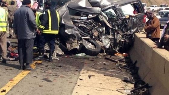 إصابة 15 شخصا فى تصادم على طريق شبرا – بنها الحر بالقليوبية