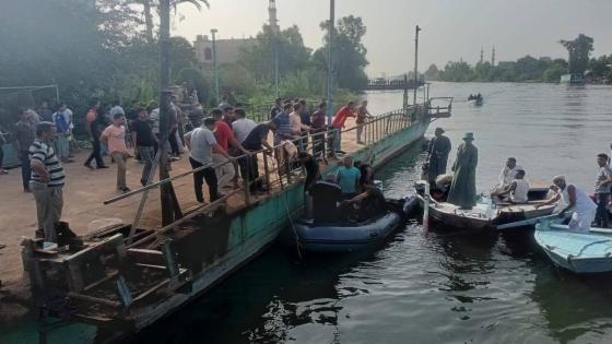 حادث جديد بالقرب من معدية أبو غالب.. ووفاة قائد مركب