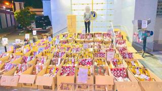 ضبط 3.5 مليون قطعة ألعاب نارية بحوزة عامل فى الفيوم