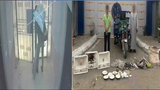 بعد تداول فيديو.. القبض على نقاش لقيامه بسرقة أسلاك كهربائية من داخل شقة بالمقطم