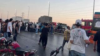 إصابة 5 أشخاص في حادث تصادم بين 3 سيارات بطريق القاهرة الإسكندرية الزراعي