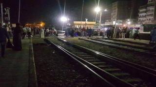 مصرع شاب دهساً أسفل عجلات القطار فى سوهاج