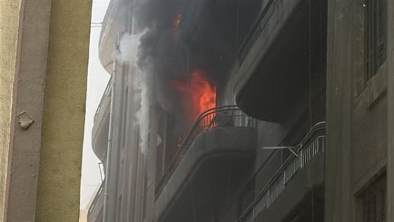 حريق يلتهم مخزن قطع غيار سيارات في سوق التوفيقية