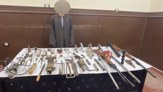 ضبط ورشة لتصنيع الأسلحة النارية في المنوفية