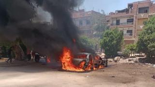 خلافات سابقة وراء إشعال عامل النار في سيارة مقاول بالشروق