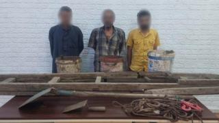 ضبط 3 أشخاص للتنقيب عن الآثار داخل عقار بالخليفة