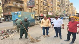 أكبر حملة موسعة بقيادة المهندس طه عبد الصادق وتوجيهات محافظ الجيزة لرفع كفاءة الإنفاق والشوارع الرئيسية وإزالة الإشغالات بشوارع كعابيش والشهيد أحمد حمدي والترابيع