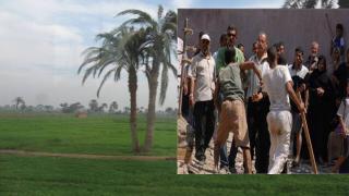 بسبب الأرض الزراعية “معركة طاحنة بالشوم فى البلينا ” ونقل المصابين إلى المستشفى الجامعي بسوهاج