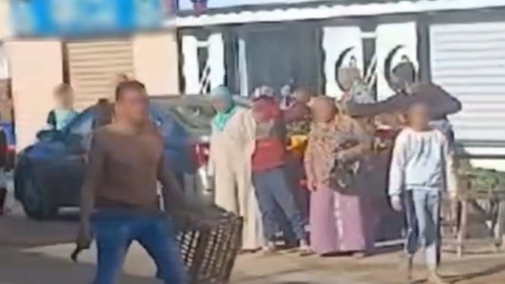 ضبط بائع متجول لوّح بسلاح أبيض داخل سوق بالبحيرة