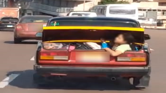 ضبط سائق سيارة أجرة بعد تداول فيديو فتاة داخل الصندوق الخلفي بالإسكندرية