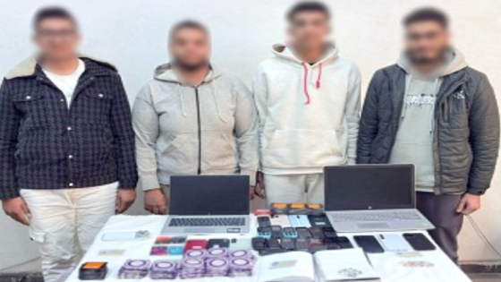 الأمن يسقط عصابة نصب إلكترونية استهدفت المواطنين بموقع مزيف