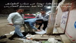 أهالي الطوابق يغطون أعمدة الإنارة خوفا من الصعق الكهربائي