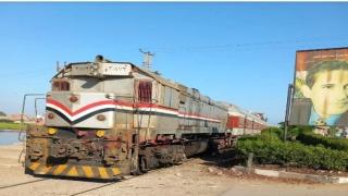 توقف مفاجئ لقطار دسوق – البوصيلي بسبب عطل فني في الجرار