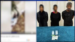 ضبط سيدتين ومسجل خطر بعد ظهورهما فى فيديو أثناء تعاطي المخدرات بالقاهرة