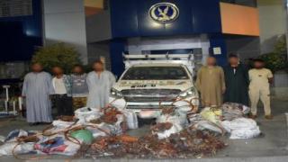 كشف ملابسات سرقة سيارة محملة بنحاس خردة بالجيزة وضبط مرتكبي الواقعة