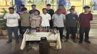 مشاجرة مسلحة خلال افتتاح محل فى الشروق