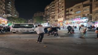 صور.. حملة موسعة لإزالة الإشغالات بشارع العريش في حي الطالبيّة بالجيزة