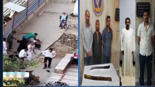 ضبط المتهمين بالتعدي على رجل وزوجته بأحد شوارع الطالبية