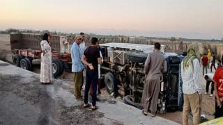 حادث مروع بالبحيرة.. مصرع شخصين وإصابة 4 على طريق إسكندرية الصحراوي