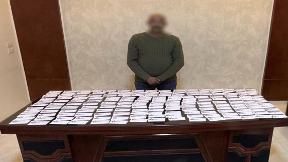 ضبط شخص يوزع دعاية انتخابية على المواطنين في ملوى بالمنيا