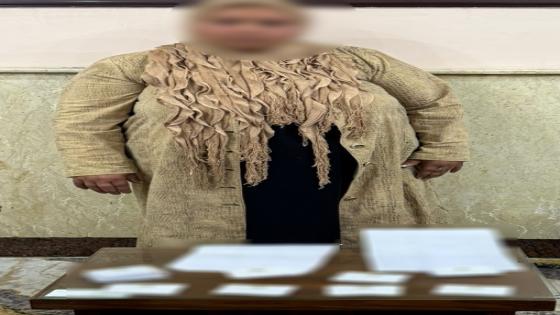 ضبط سيدة توزع دعاية انتخابية على الناخبين في المنتزه ثالث بالإسكندرية