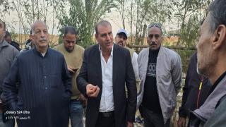 رئيس حي الهرم يقود حملة تحصيل مديونية مساكن الشباب بمنطقة الرماية (صور)