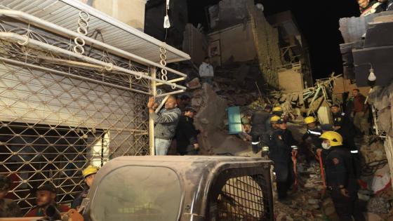 استخراج جثتين و10 مصابين والبحث عن 9 آخرين.. آخر تطورات حادث انهيار عقار إمبابة