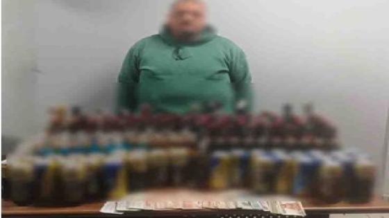 ضبط مسجل خطر يروج مشروبات كحولية مغشوشة بالدقهلية