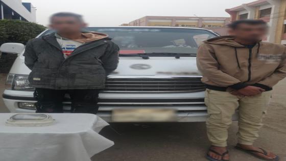 فيديو يقود الشرطة لضبط لصوص أحد كشافات الإنارة بالقليوبية