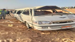 مصرع شخص وإصابة 23 آخرين في حادثي تصادم بالبحيرة وأسوان