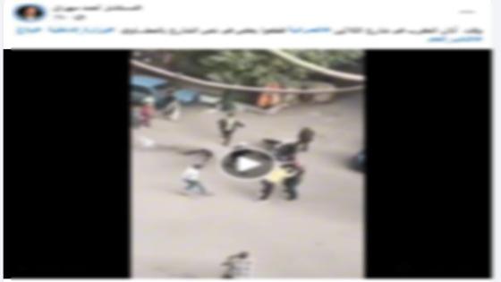 خلاف بسبب الأطفال ينتهي بمشاجرة دامية في الجيزة