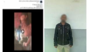 موظف بالمنوفية يتسبب بتلفيات بعربة قطار أثناء الوقوف بالازدحام