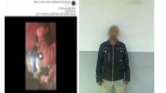 موظف بالمنوفية يتسبب بتلفيات بعربة قطار أثناء الوقوف بالازدحام