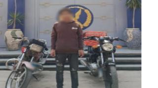 الأمن بالقاهرة ينجح في القبض على لص الموتوسيكلات المسلح بالتجمع الأول