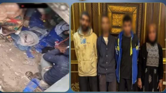 ضبط 4 أشخاص لتعاطي مخدر الآيس داخل محل بالجيزة