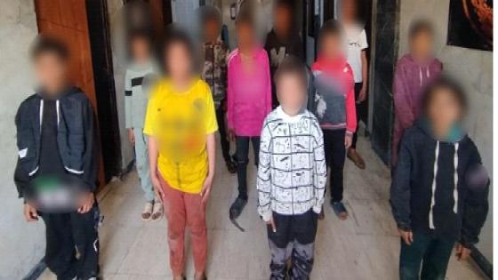 تفكيك تشكيل لاستغلال 13 طفلًا في التسول بالقاهرة وإنقاذهم