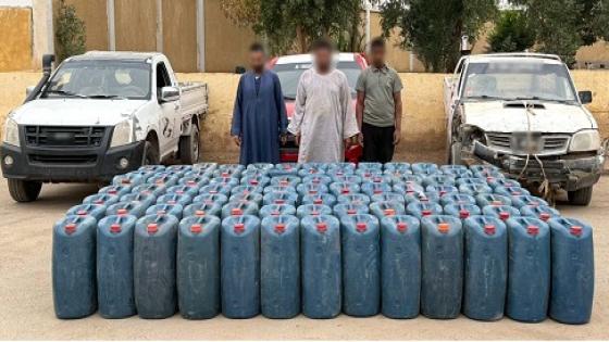 ضبط 5 أطنان وقود بأسوان ومطبعة غير مرخصة في الجيزة