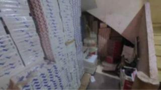 ضبط 105 ألف عبوة سجائر مهربة داخل مخزن غير مرخص بالمنوفية