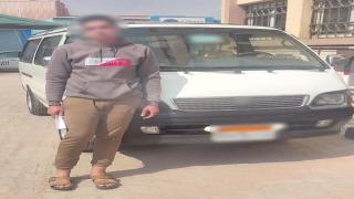 ضبط سائق ميكروباص اصطدم بأحد الأشخاص معرضًا حياته للخطر بالمنوفية