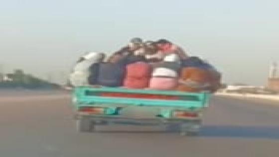 ضبط سائق “ربع نقل” بعد تعريض حياة المواطنين للخطر في البحيرة