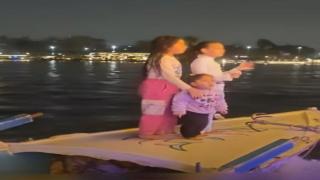 الداخلية توضح حقيقة فيديو ترك صغار داخل مركب بنهر النيل