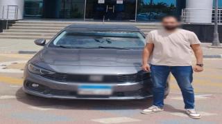 ضبط قائد سيارة سلك عكس الاتجاه في الجيزة بعد تداول فيديو الواقعة