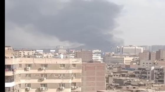 حريق يلتهم مخزن خردة في مدينة نصر وتحرك عاجل للإطفاء