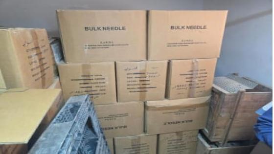 ضبط مصنع مستلزمات طبية غير مرخص بالإسكندرية والتحفظ على 2 مليون قطعة فاسدة