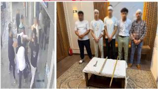 مشاجرة بالعصي أمام محل تجاري في البحيرة وتضبط المتهمين