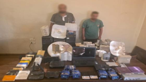 شبكة سرية لبث القنوات المشفرة.. ضبط شخصين بالقليوبية يديران نشاطًا غير مرخص لتحقيق أرباح غير مشروعة