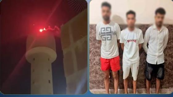 فيديو ألعاب نارية فوق محطة مياه يقود لضبط 3 أشخاص بالقليوبية.. والمتهمون يكشفون السبب