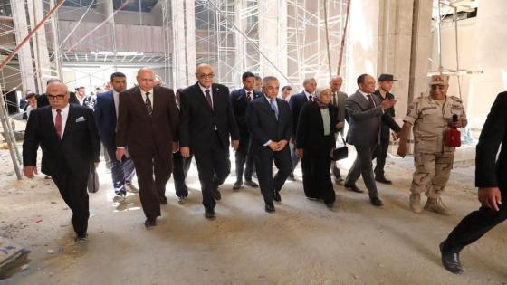 وزير العدل يتفقد «مدينة العدالة» بالعاصمة الجديدة برفقة رئيسي قضايا الدولة والنيابة الإدارية