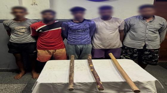 مشاجرة بالعصي على شاطئ بالإسكندرية بسبب «أولوية الكراسي».. ضبط 5 أشخاص