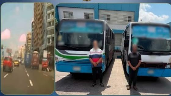 بسبب التنافس على الركاب.. ضبط قائدي أتوبيسين تسببا في حادث وإصابة قائد دراجة بالإسكندرية
